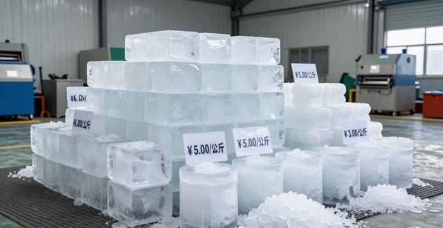 广州荔湾区食用冰块多少钱 良臣制冰厂最新报价