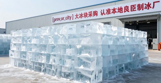 广州荔湾区大冰块采购 认准本地良臣制冰厂