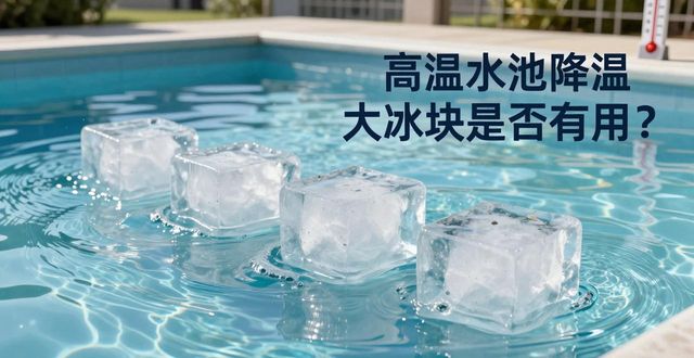 广州荔湾区高温水池降温大冰块，到底管不管用？