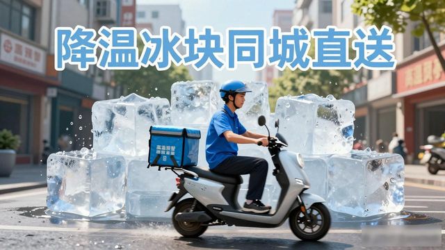 降温冰块同城直送 广州荔湾区大冰块解决高温难题